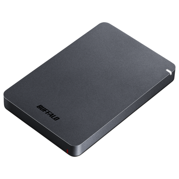 Buffalo 日本製 Ministation HD-PGFU3-A 系列「防震」流動硬碟 - 1~5TB、黑/白/藍/紅/金 (HD-JPGF)