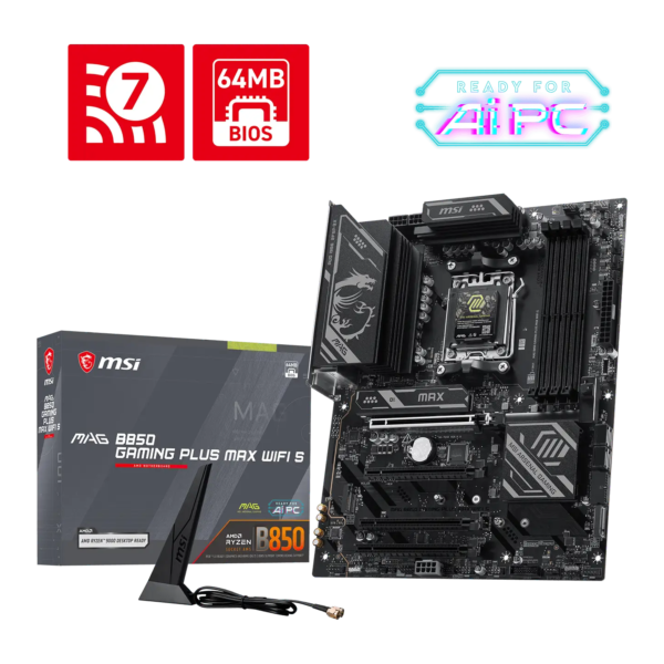 MSI MAG B850 GAMING PLUS MAX WIFI S (MB-RB85GMS)
