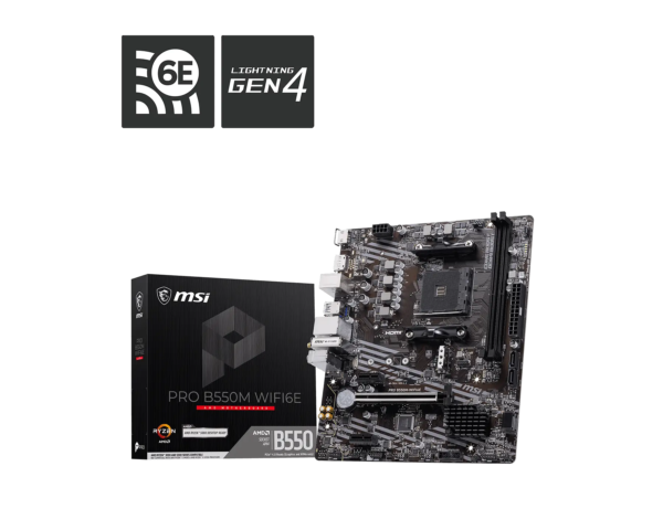 MSI PRO B550M WIFI6E (MB-RB55M6E)
